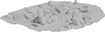 Sand Rocks Small 01 - clay