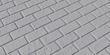 Seaworn Sandstone Brick - clay
