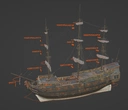 Ship Pinnace - Rig04