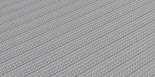 Square Tiled Wall - clay