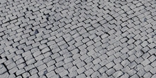Stacked Brick Wall - clay
