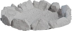 Stone Fire Pit - clay