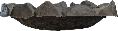 Stone Fire Pit - orth_front