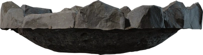 Stone Fire Pit - orth_side