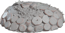 Strawberry Chocolate Cake - clay