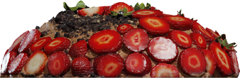 Strawberry Chocolate Cake - orth_front