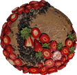 Strawberry Chocolate Cake - orth_top