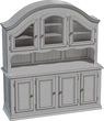Vintage Cabinet 01 - clay