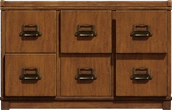 Vintage Wooden Drawer 01 - orth_front