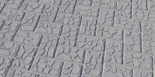 Volcanic Herringbone 01 - clay