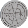 Water Manhole Cover - clay