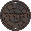 Water Manhole Cover - orth_front