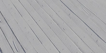 Wood Cabinet Worn Long - clay
