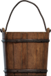 Wooden Bucket 01 - orth_front