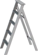 Wooden Ladder - clay