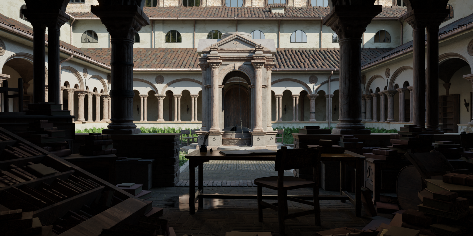 HDRI morning-afternoon FREE DOWNLOAD 