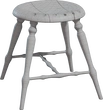 Wooden Stool 01 - clay