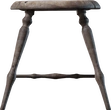 Wooden Stool 01 - orth_side