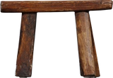 Wooden Stool 02 - orth_front