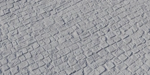 Worn Brick Floor - clay