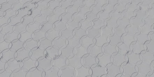 Worn Patterned Pavers - clay