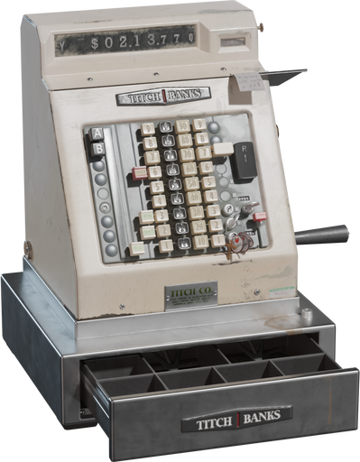Cash Register 01 — free electronics CC0 3D model