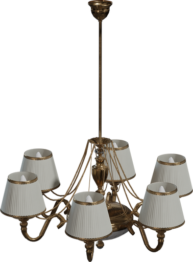 Chandelier 02 — free lighting CC0 3D model