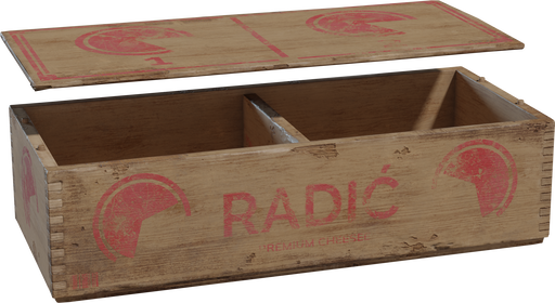 CheeseBox_01 — free props CC0 3D model