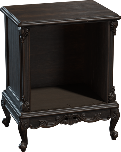 Classic Nightstand 01 — free furniture CC0 3D model