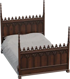 Gothic Bed 01