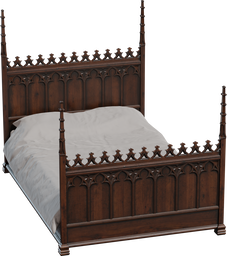 Gothic Bed 01