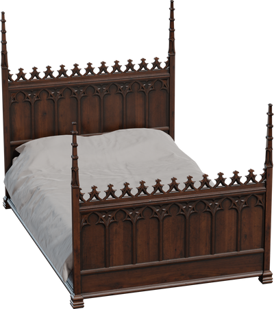 Gothic Bed 01