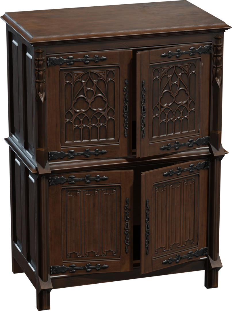 Gothic Cabinet 01