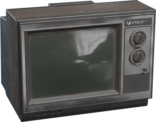 Television 01 — free props CC0 3D model