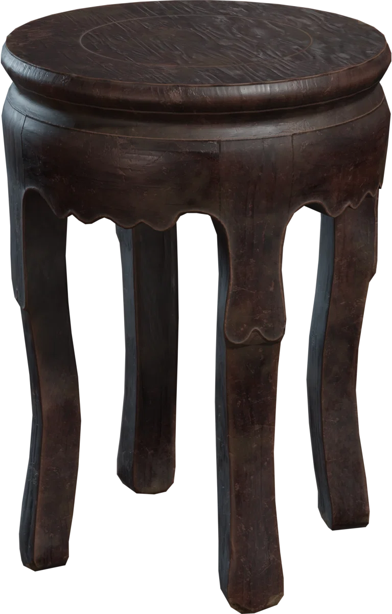 木质桌子 02 · 模型（Wooden Table 02）