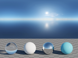 Autumn Field (Pure Sky)