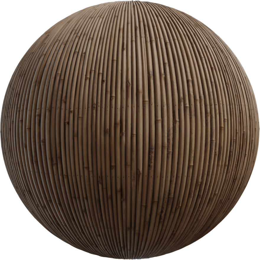 竹墙 · PBR材质(Bamboo Wall)
