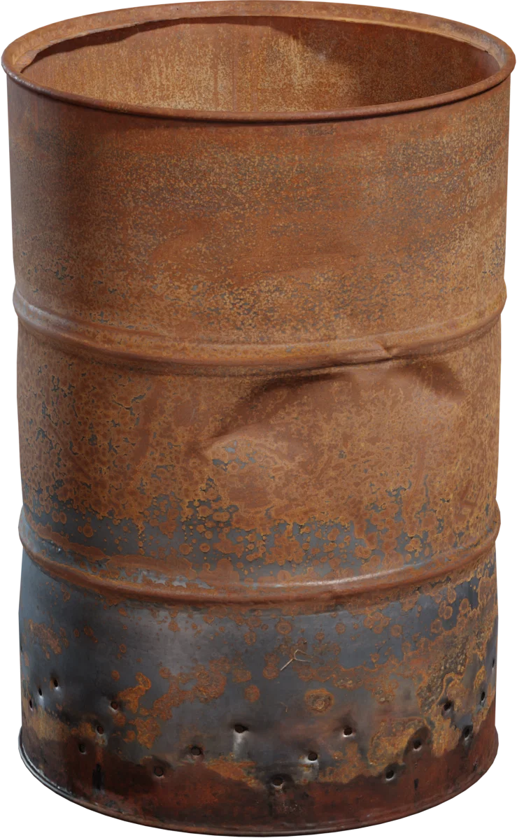 桶炉具 · 模型（Barrel Stove）