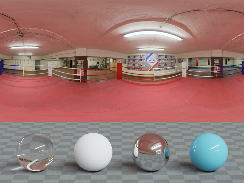 Basement Boxing Ring