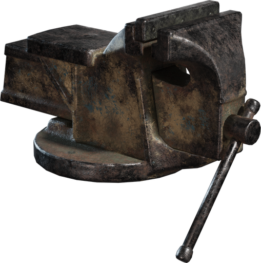 Bench Vice 01 — free tools CC0 3D model