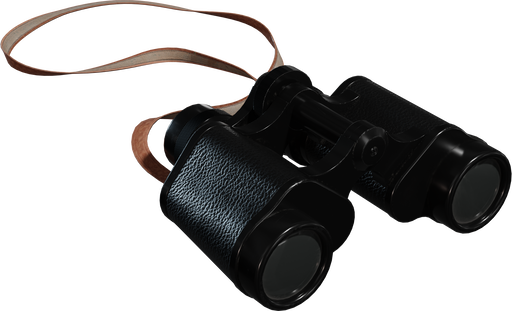 Binoculars — free props CC0 3D model