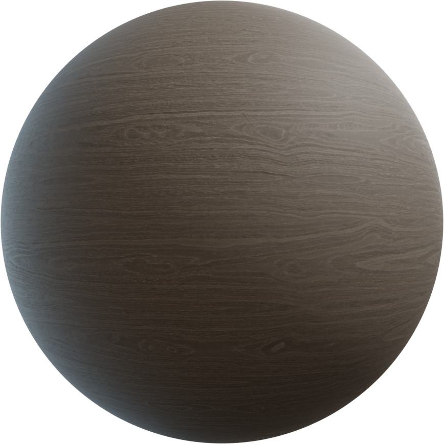 黑橡木饰面 · PBR材质(Black Oak Veneer)