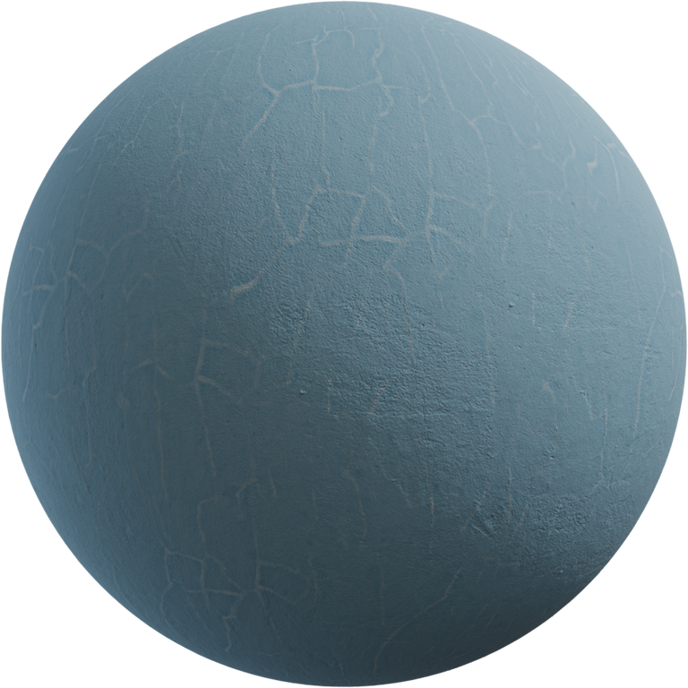 Blue Plaster Wall