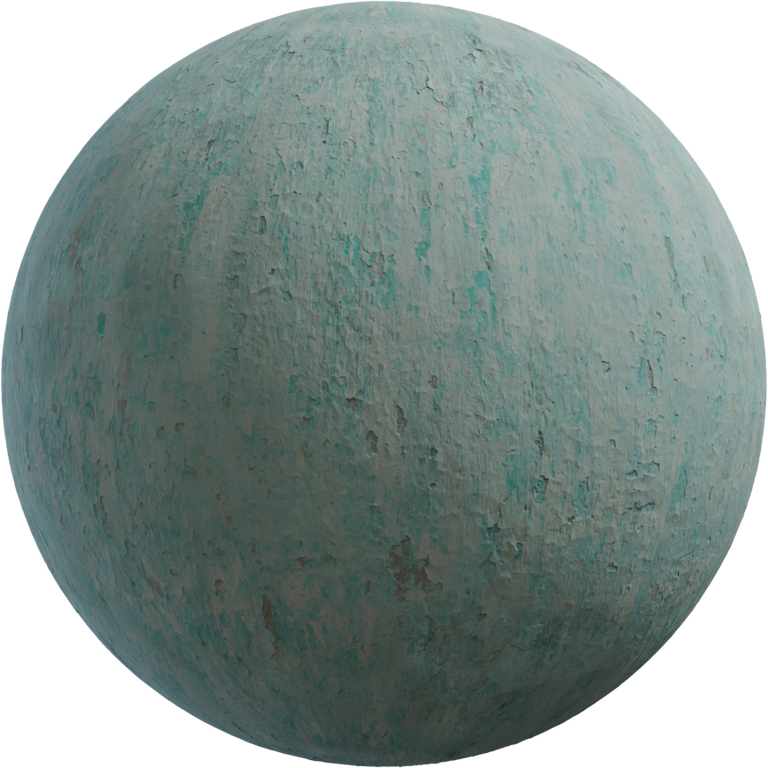 Blue Plaster Weathered