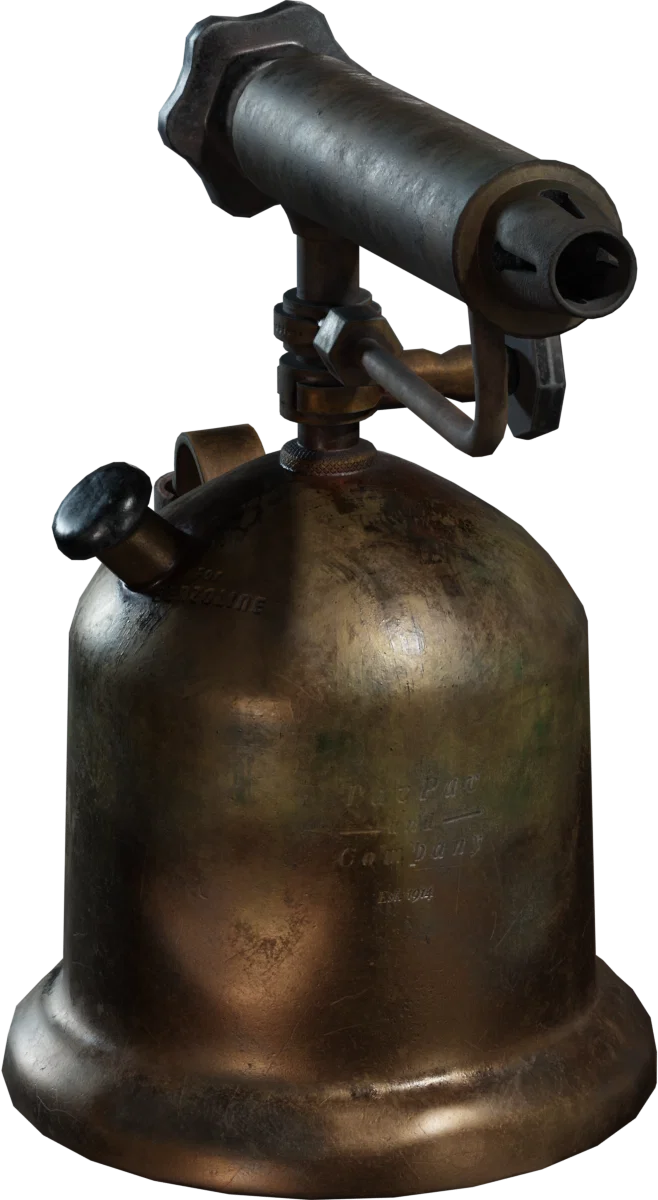 黄铜喷灯 · 模型（Brass Blowtorch）