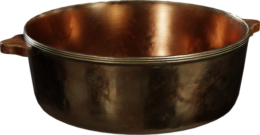 Brass Pot 02 — free props CC0 3D model
