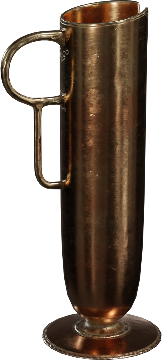 黄铜花瓶 04 · 模型（Brass Vase 04）