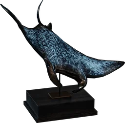 Bronze Ray Statue