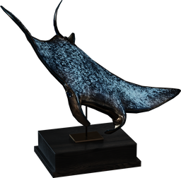Bronze Ray Statue 预览图