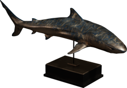 Bronze Shark Statue 预览图